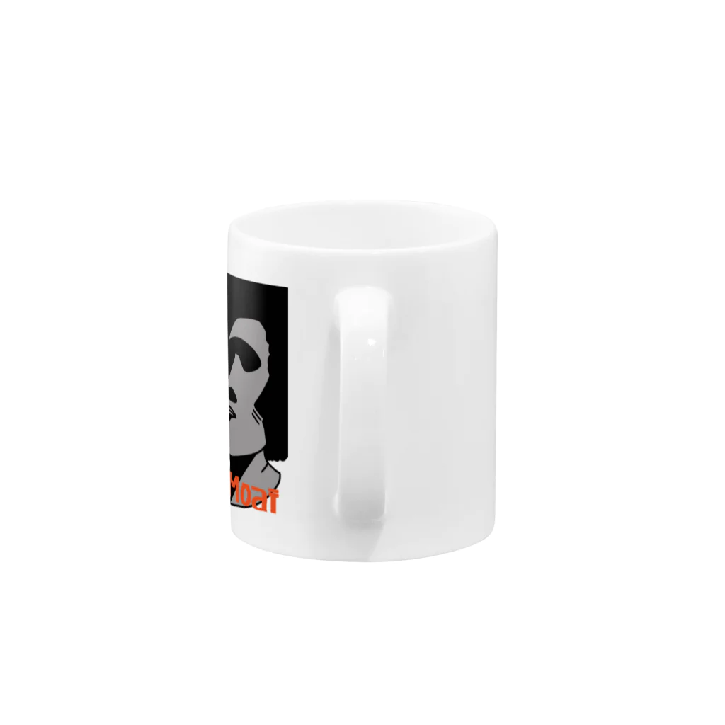 Aangel444MのFunky Moai  Mug :handle