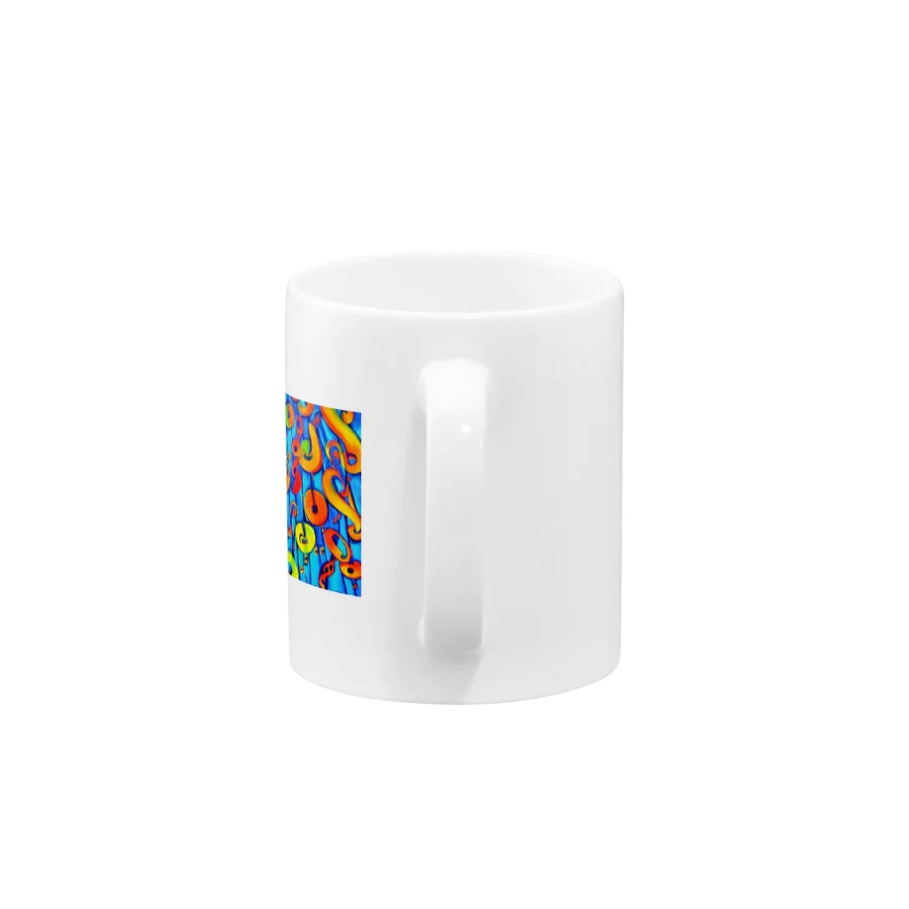 なっつ ふぁくとりーのI LOVE MUSIC 2 Mug :handle