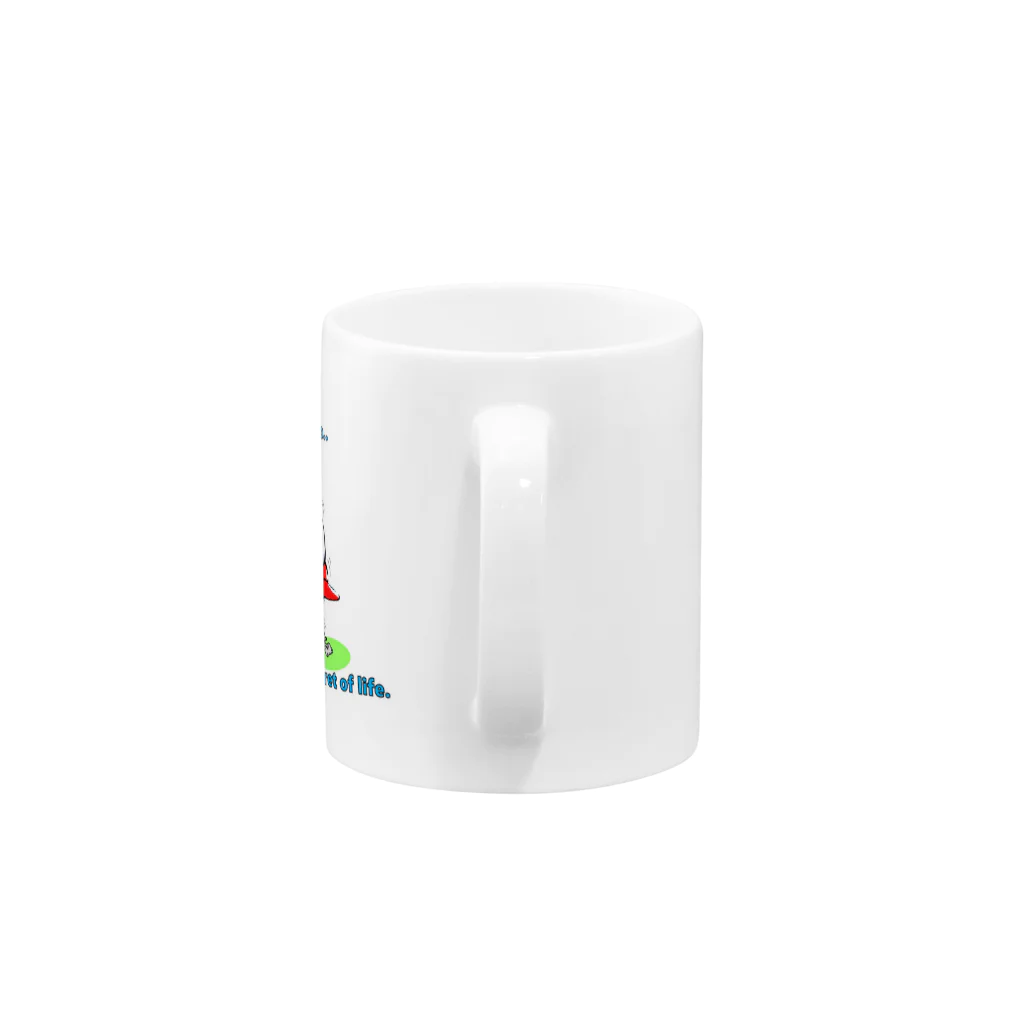 ビッチにクビったけのハトの伝道師 Mug :handle