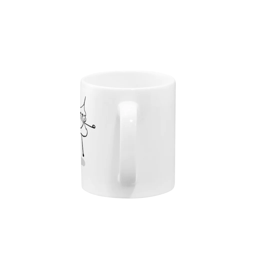 puripuriストアのUNCHI FRIENDS Mug :handle