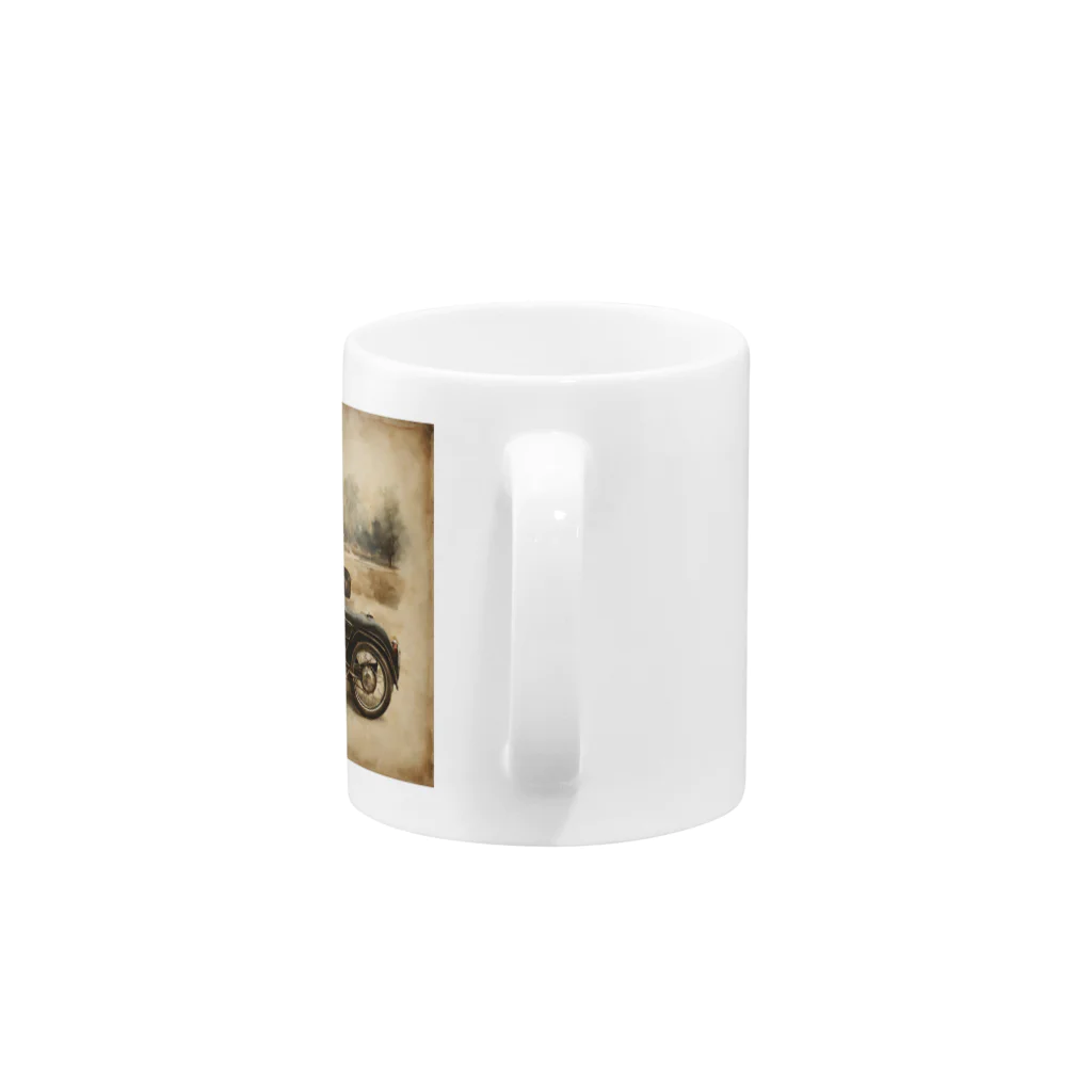 Mevioのアンティーク溢れるグッツ Mug :handle