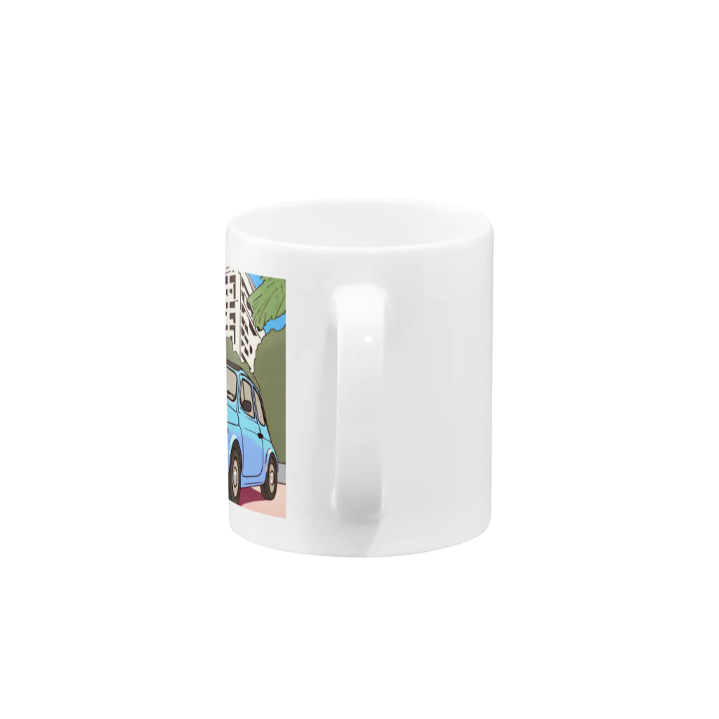 mizu163のフィアット Mug :handle
