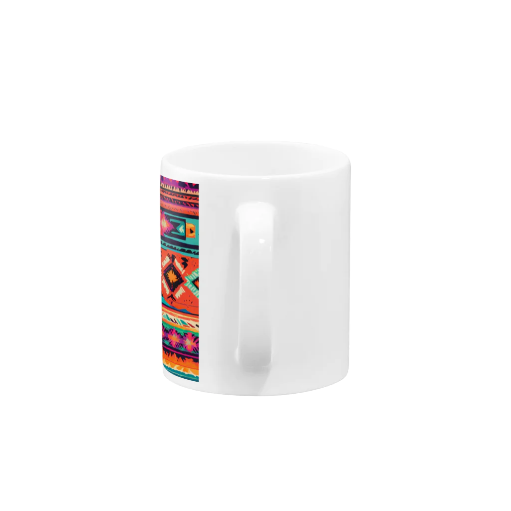 マクマクのネイティブメキシカンノルディク Mug :handle