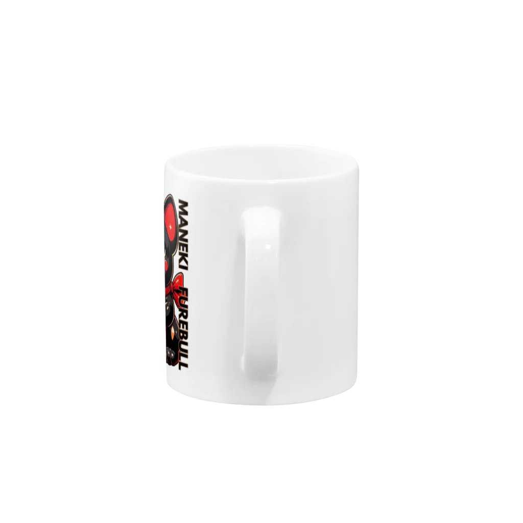 furebuhi　clubの幸せ招きフレブル Mug :handle