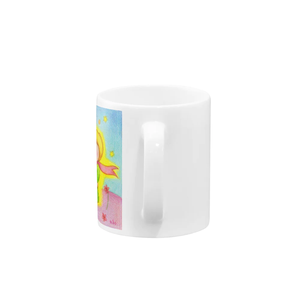 カラフルミホのリトルプリンス Mug :handle