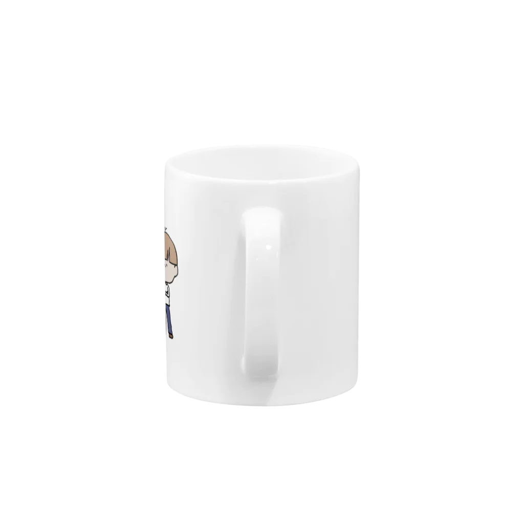 gyuのおかっぱぼーい Mug :handle
