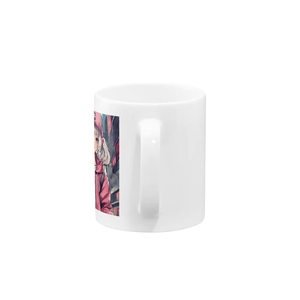 and-AのDJキラリ Mug :handle