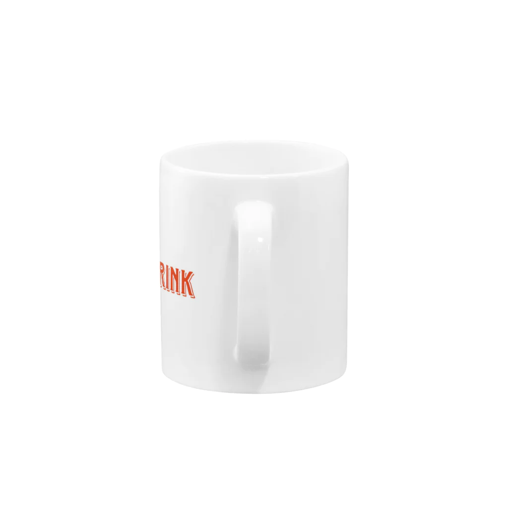 healthy48のSUPER DRINK マグカップ Mug :handle