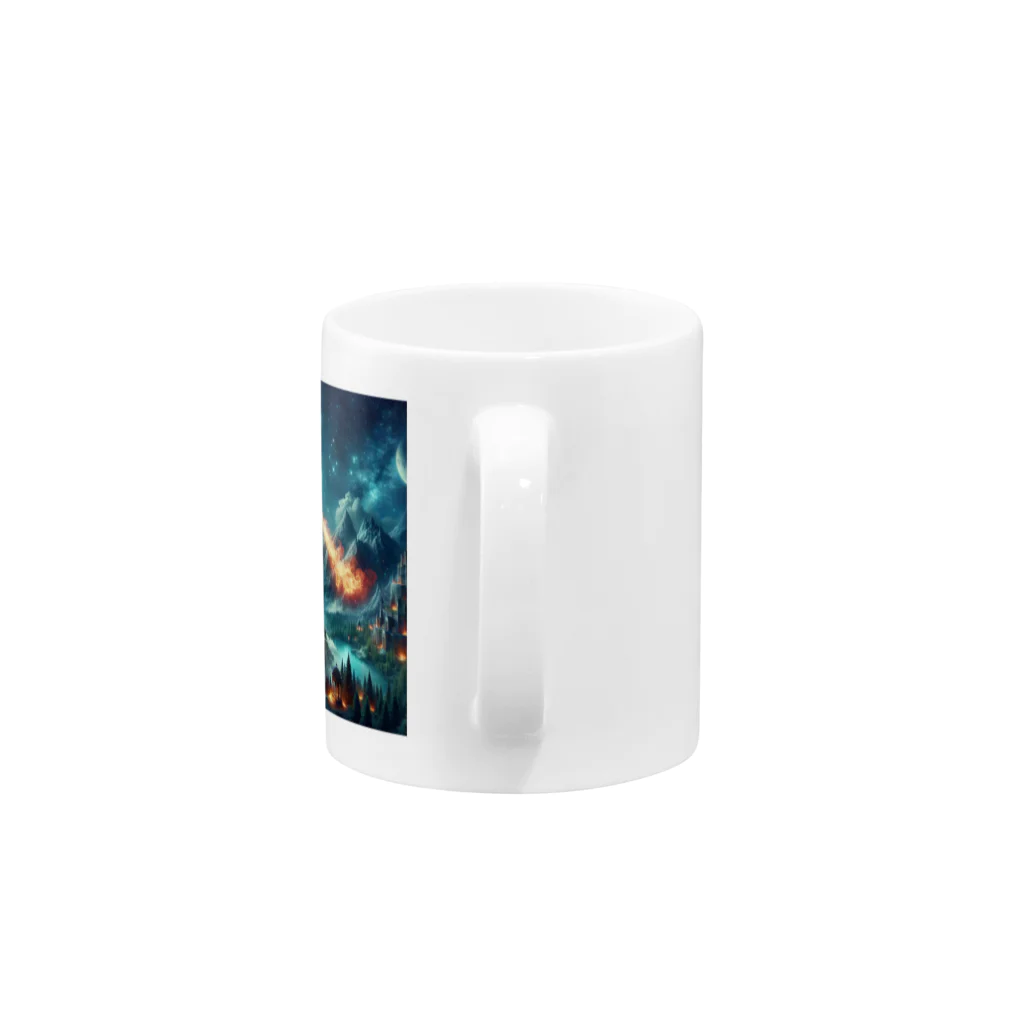 bui0000の幻獣　ドラゴン2 Mug :handle