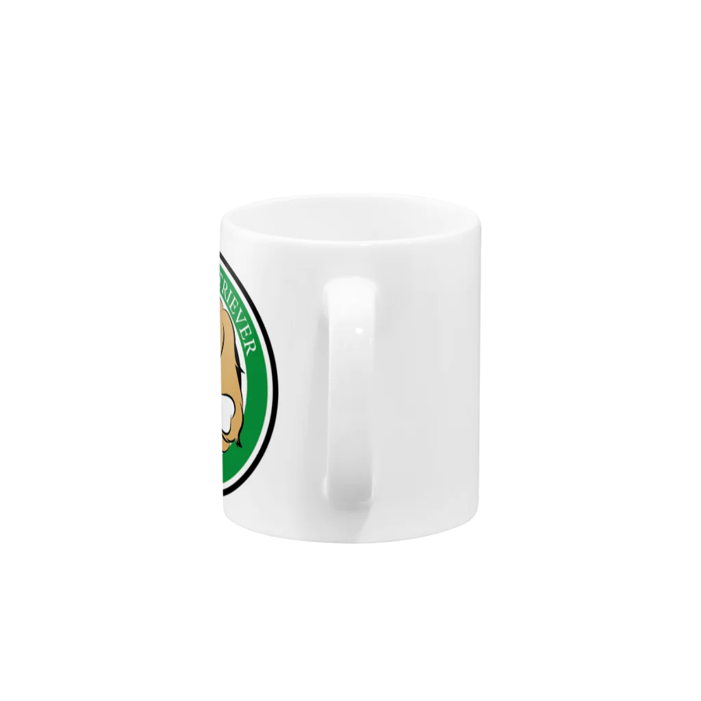 ACA oldschool tatsのゴールデンレトリバー　レンくん Mug :handle