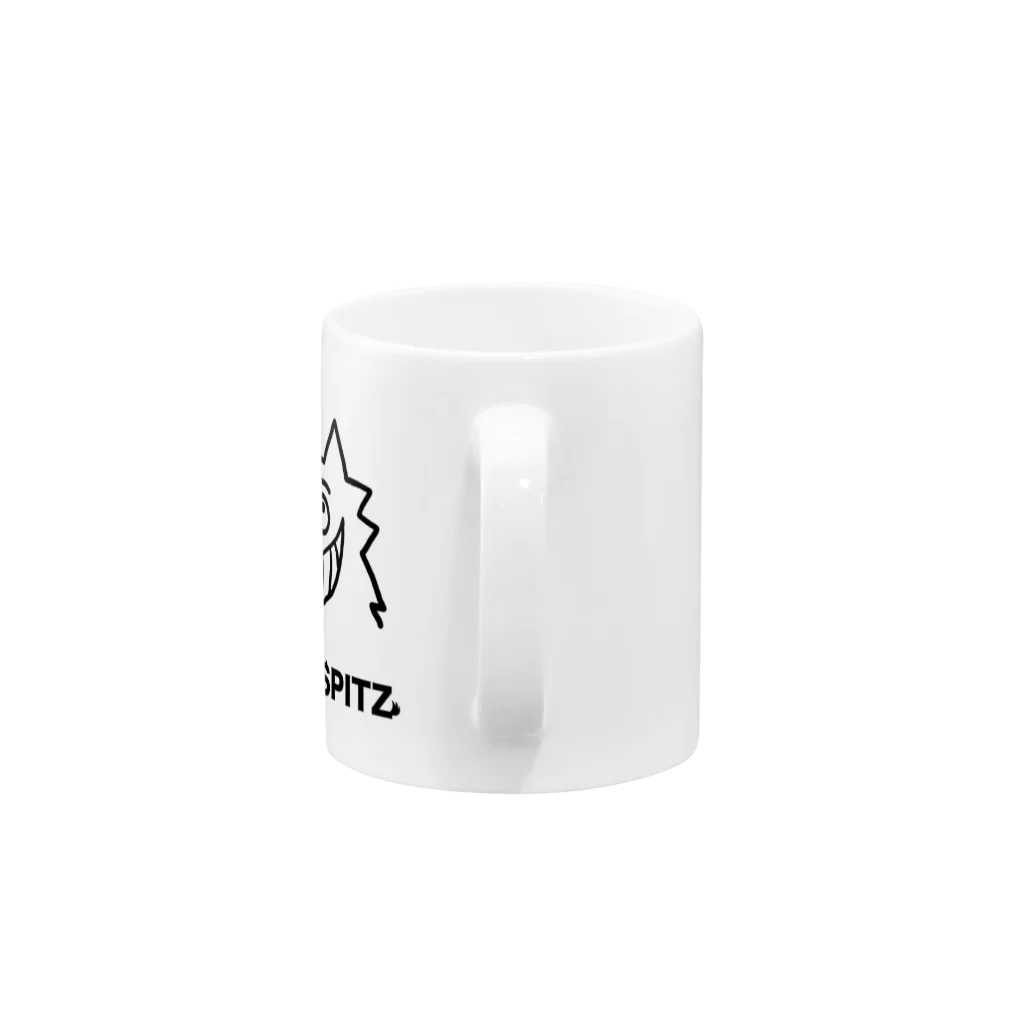 ehime@けだま&もち＆すみのCRAZY SPITZ「HA HA HA」 Mug :handle