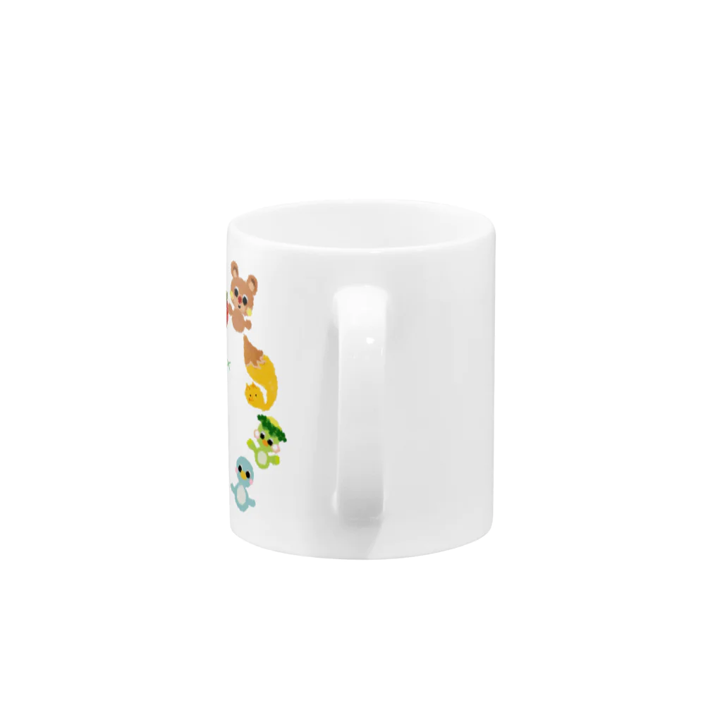 sailixxのcutefriends_仲間 Mug :handle