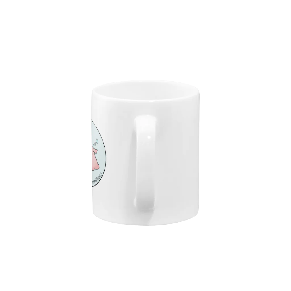 あったか〜い白湯のすやすやメンダコ Mug :handle
