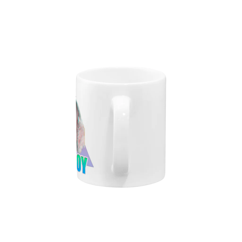 てくのちゃんのクソカワACID BOY Mug :handle