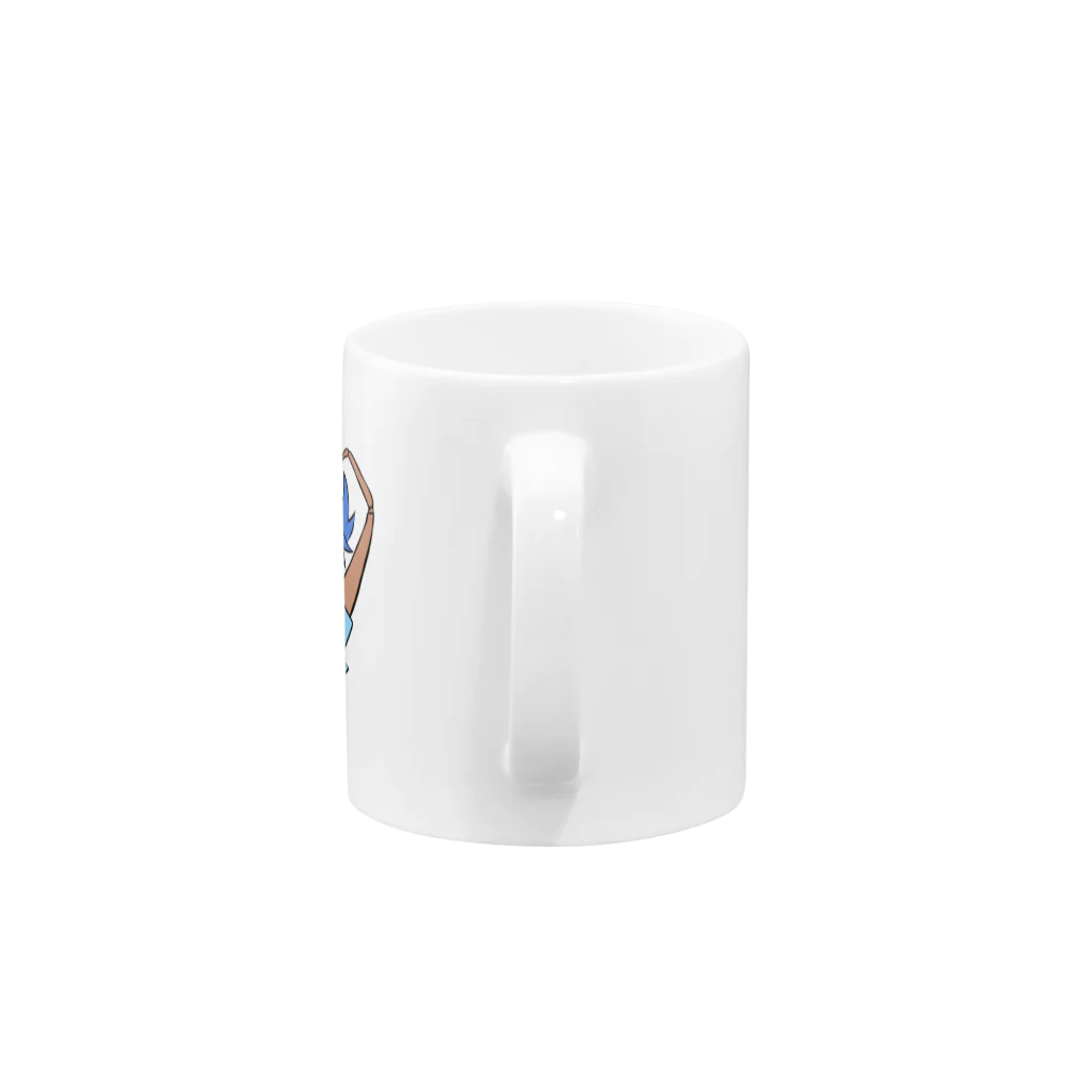 EASTY Yu The World Shopのたがめがっぱ Mug :handle