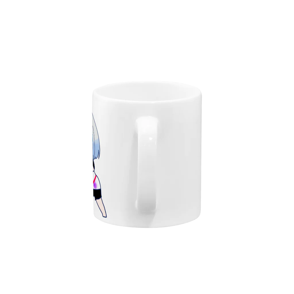 みるくす🍀🥛《Vtuber・声優・ナレーター》の【初】みるくす《わくわく》 Mug :handle