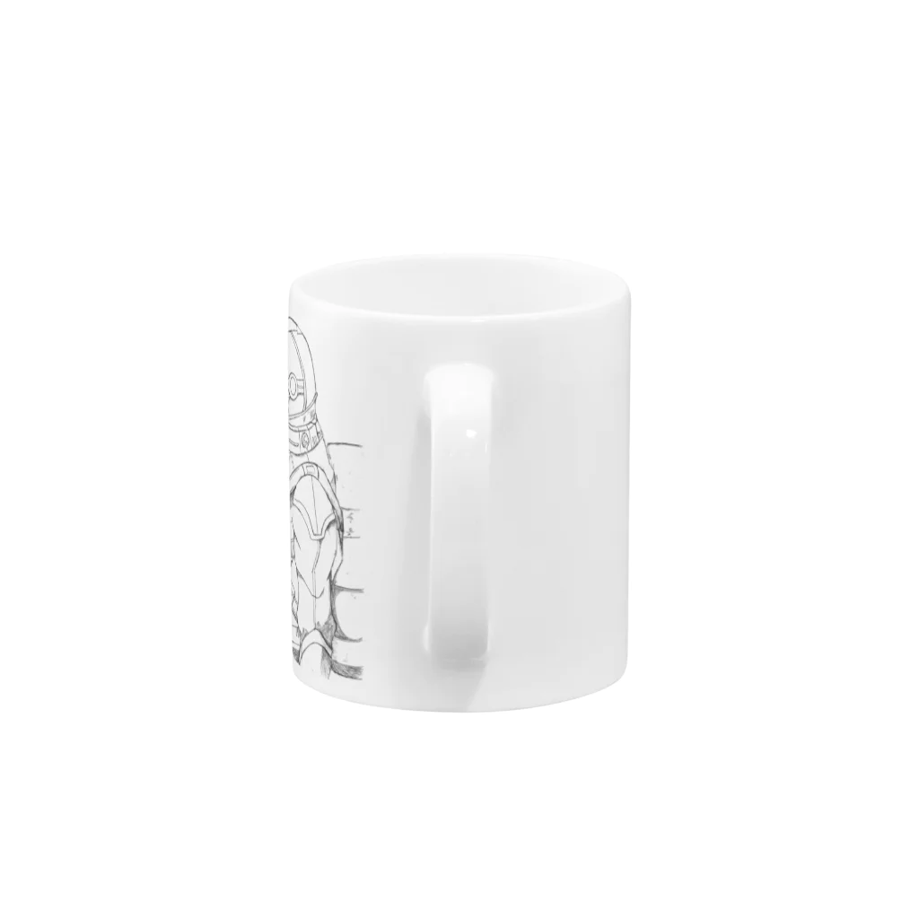 MOMO and MAMAのResearcher 01 Mug :handle