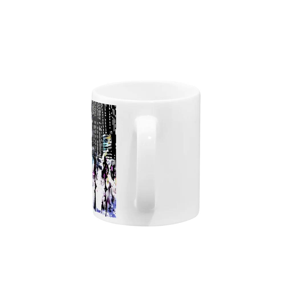 Moichi Designs Shop-2023のnew york dancer Mug :handle