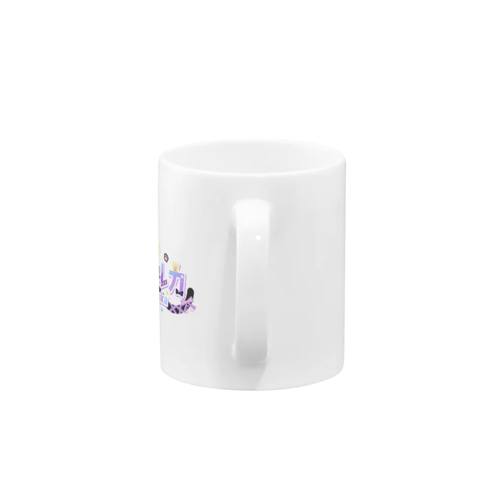 usabit.のぐっず屋さんの猫田リルカロゴ Mug :handle