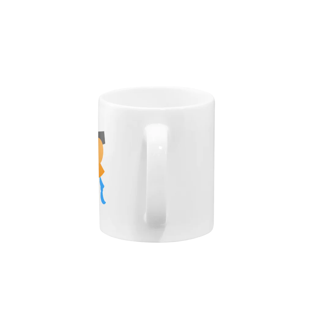 usabit.のぐっず屋さんのうさぎガンマントレードマーク Mug :handle