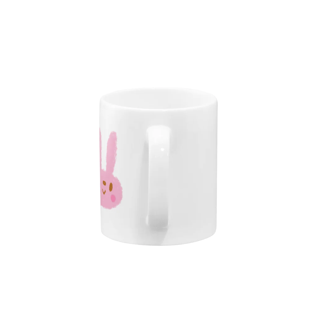 メリーメリークリスマスランドのapple princess  うさちゃん Mug :handle