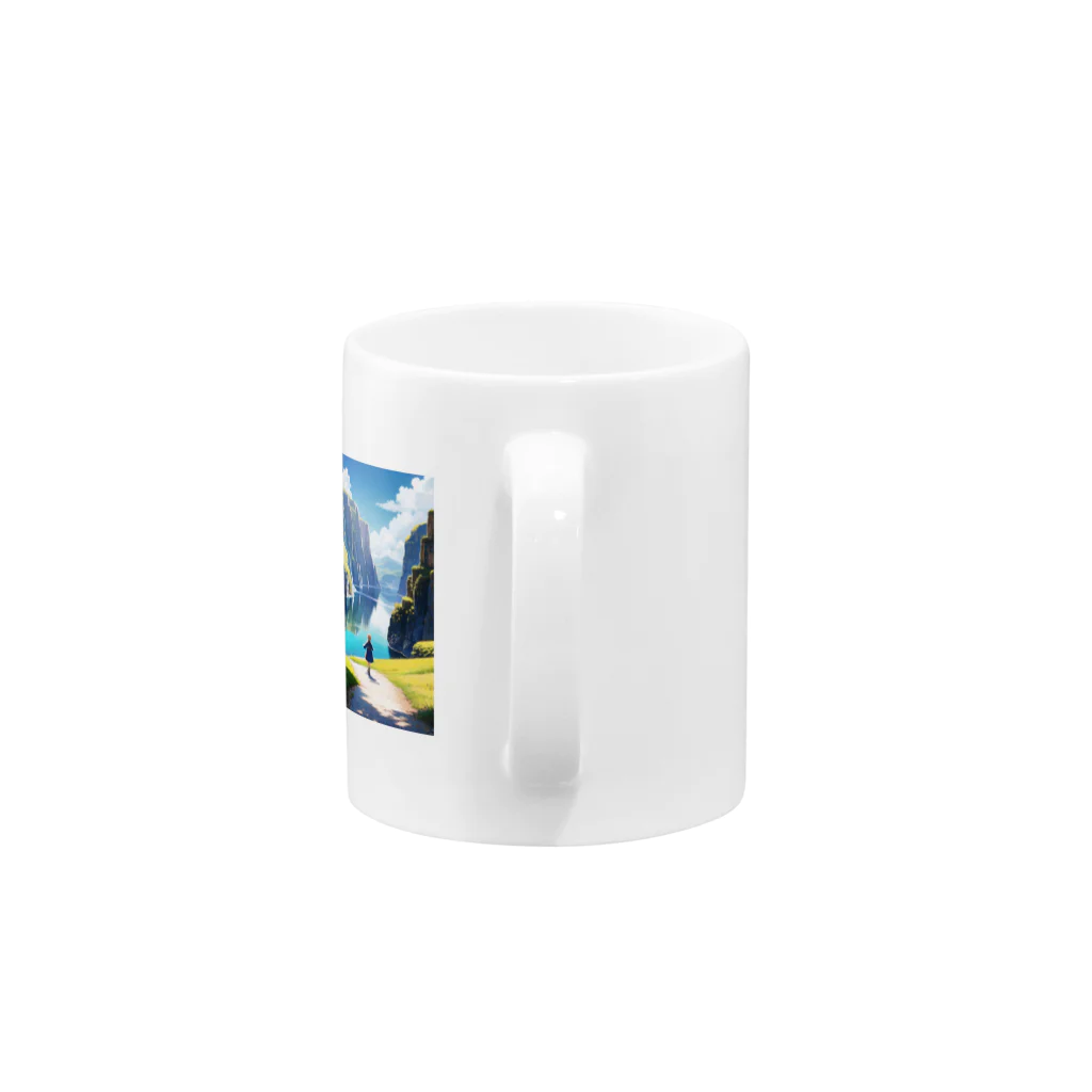 D-aerialのファンタジー世界のグッズ Mug :handle