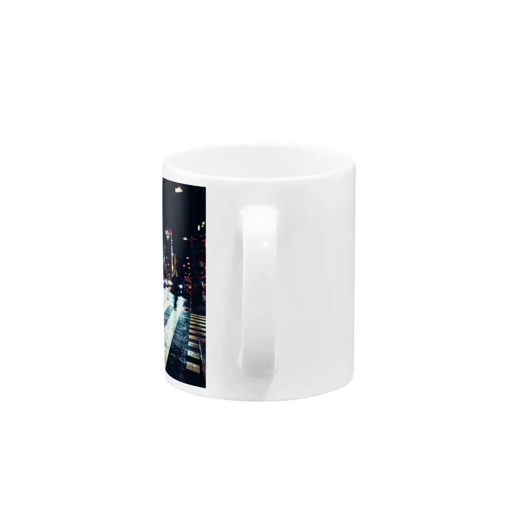 JINJIN_DRAMATIC_COMPANYの御徒町スクランブル交差点 Mug :handle