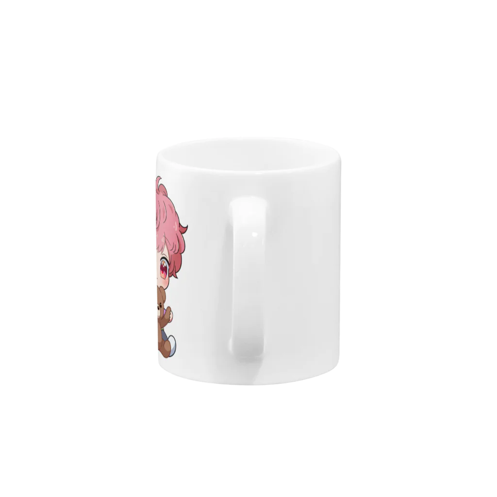 OKASICHANのマグカップ Mug :handle