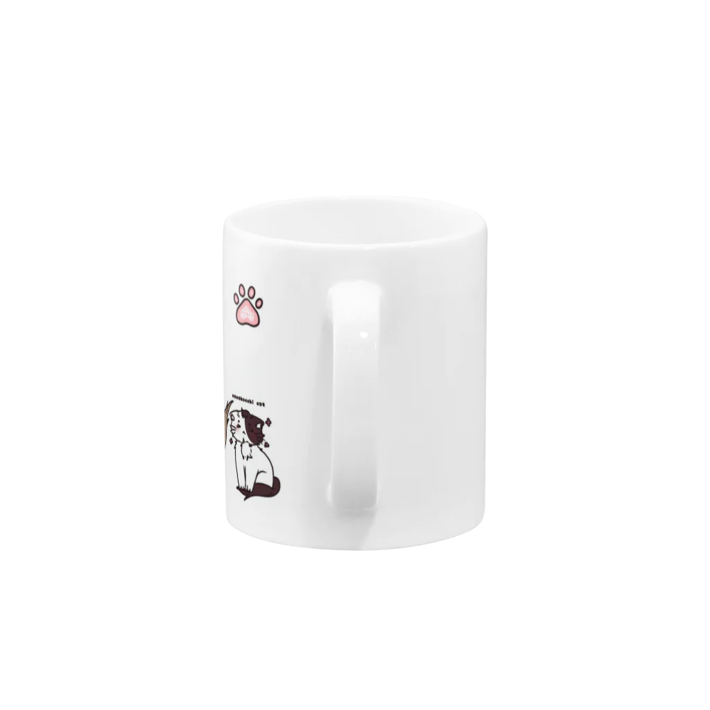 ナマコっちのナマコっち猫登場 Mug :handle