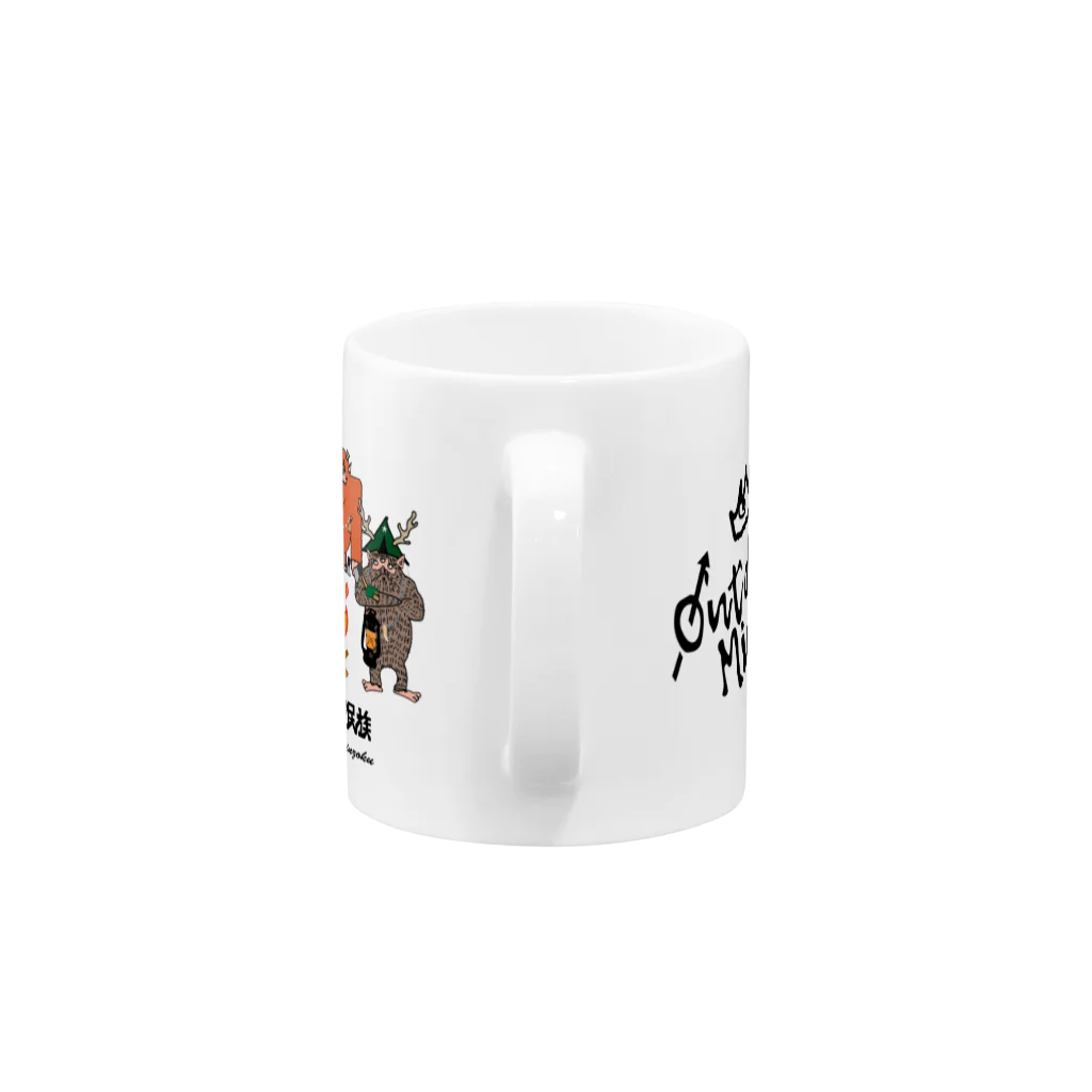 outdoorminzokuのアウトドア民族 Mug :handle