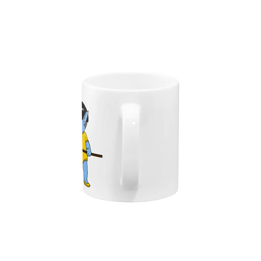 みっちゃんこみゅSHOPのたんぽ槍みっこりん Mug :handle