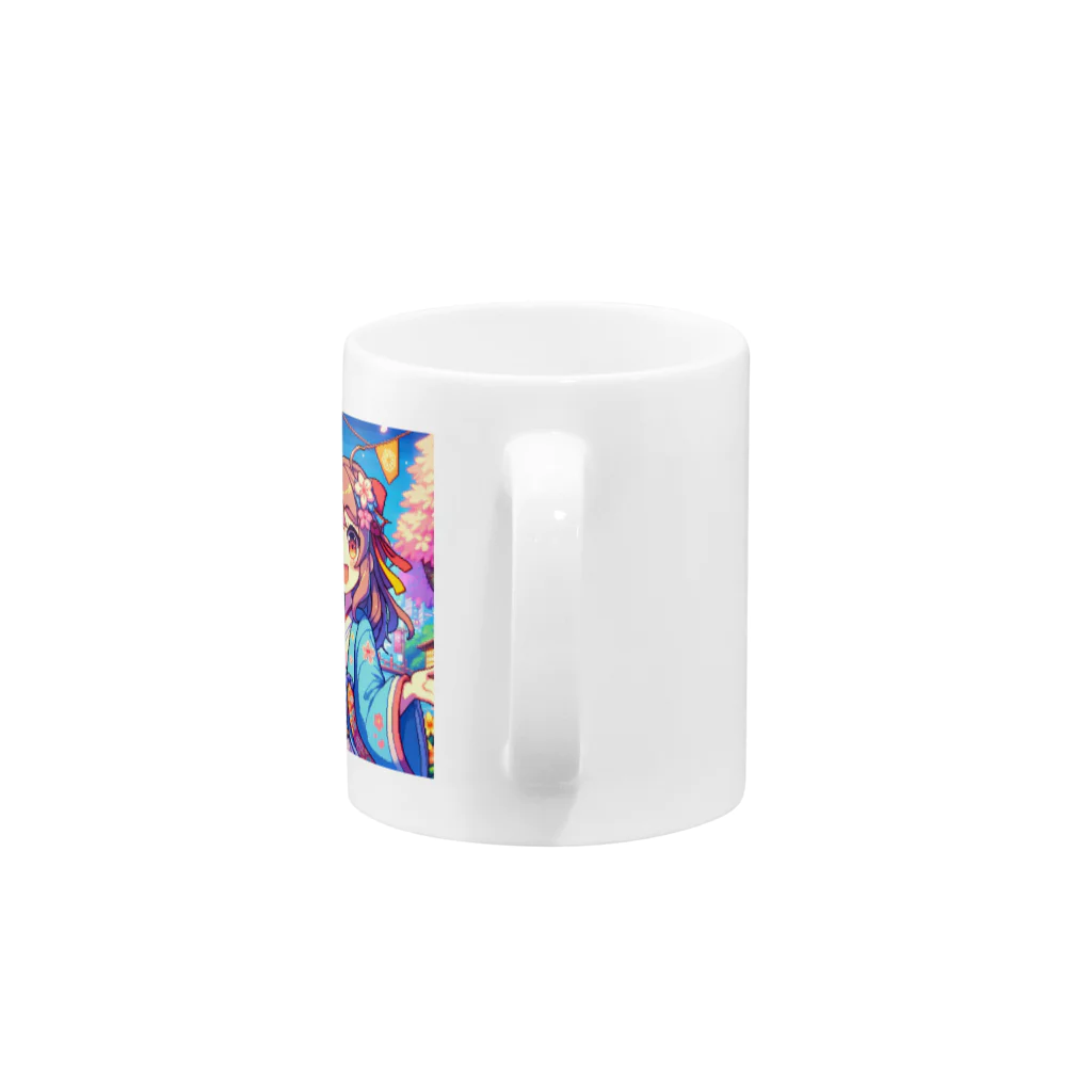 PiXΣLのColorful girl / type1 Mug :handle