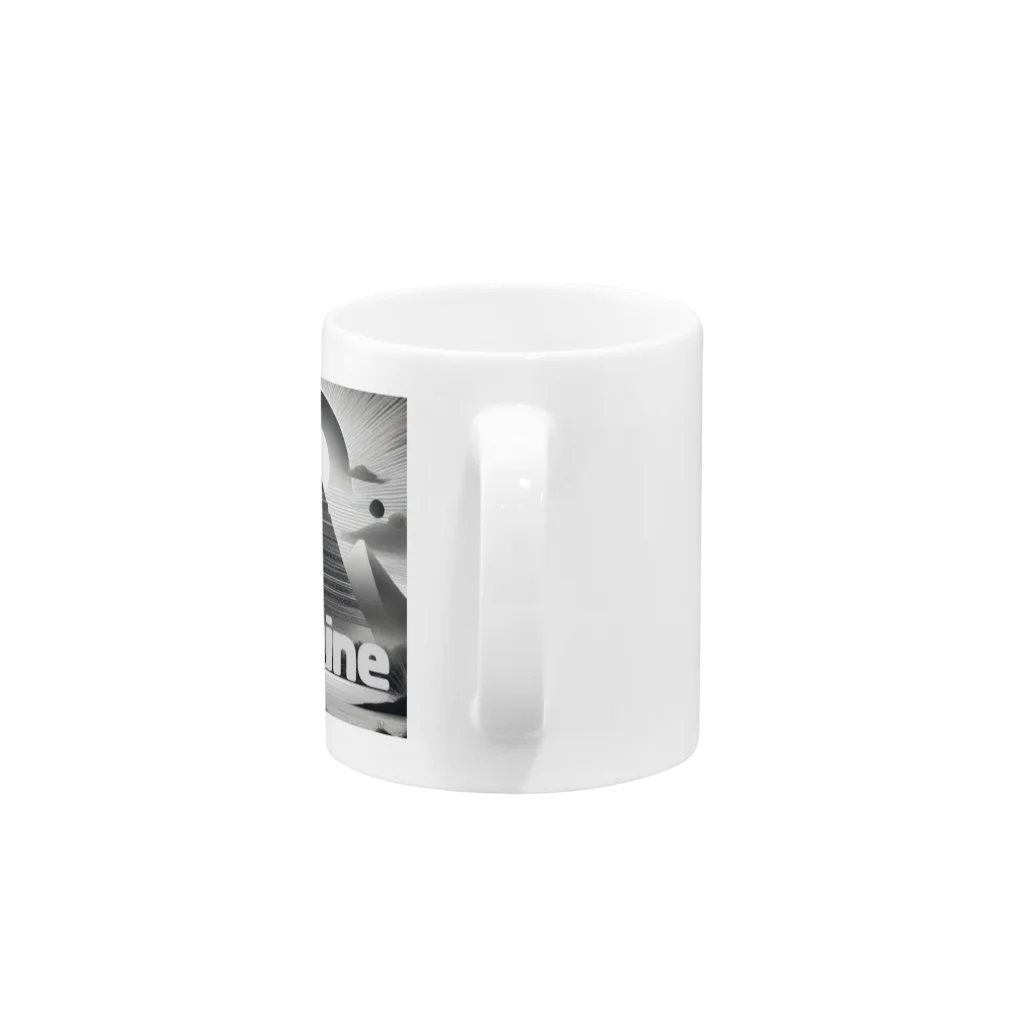 MOONのImagineシリーズ３ Mug :handle