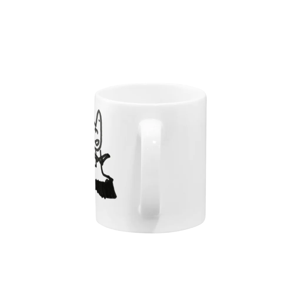 BWfamilyのおやまのきつねのおんなのこ Mug :handle