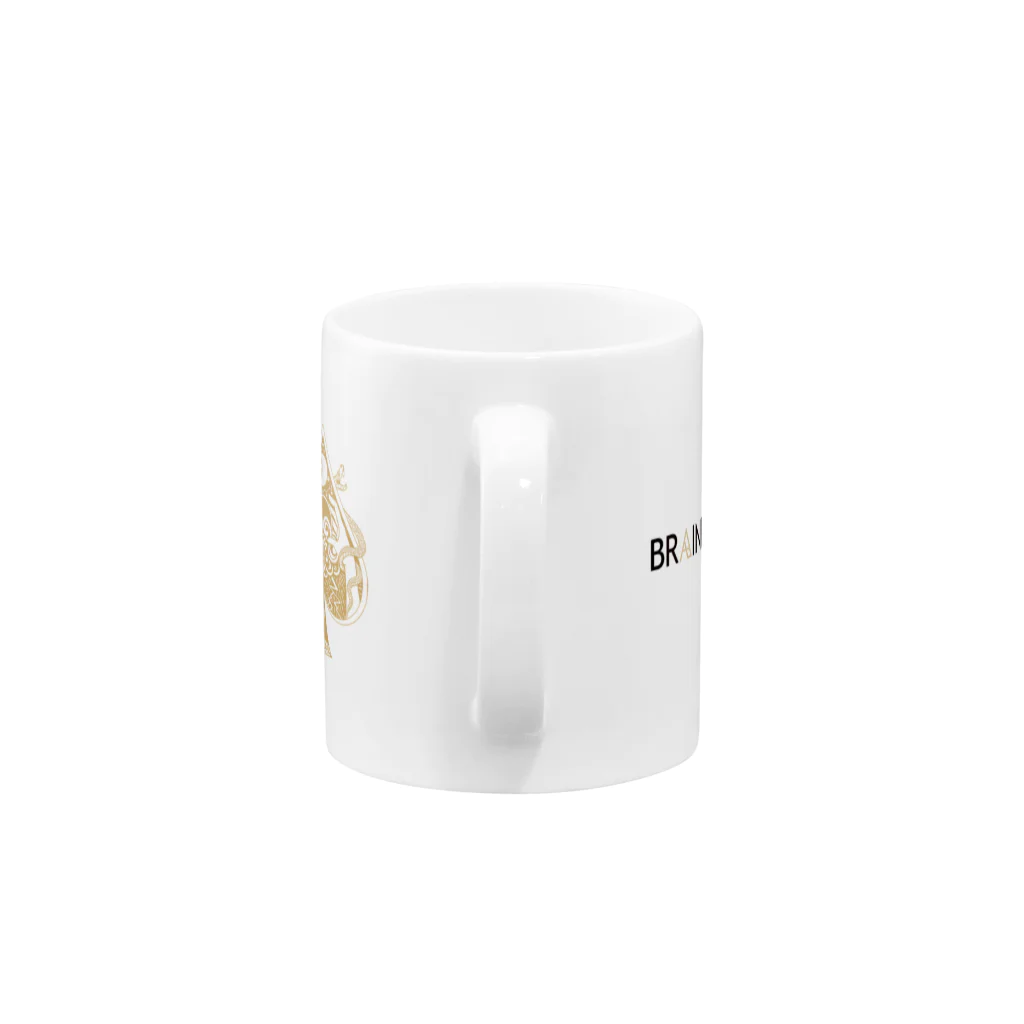 あたらしくんのオンラインショプの【BRAINDIVE】マグカップ Mug :handle