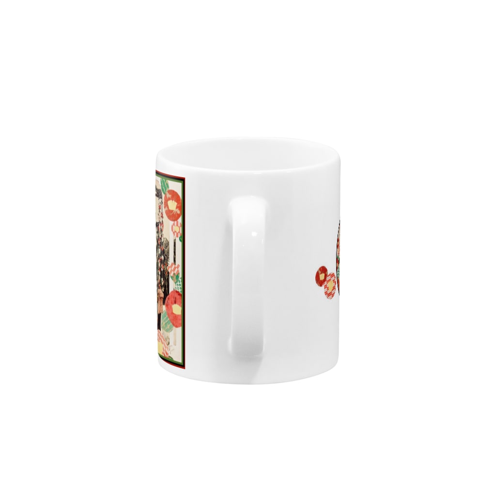 THORES柴本(トーレスしばもと) THORES Shibamotoの【VISION】椿姫 Mug :handle