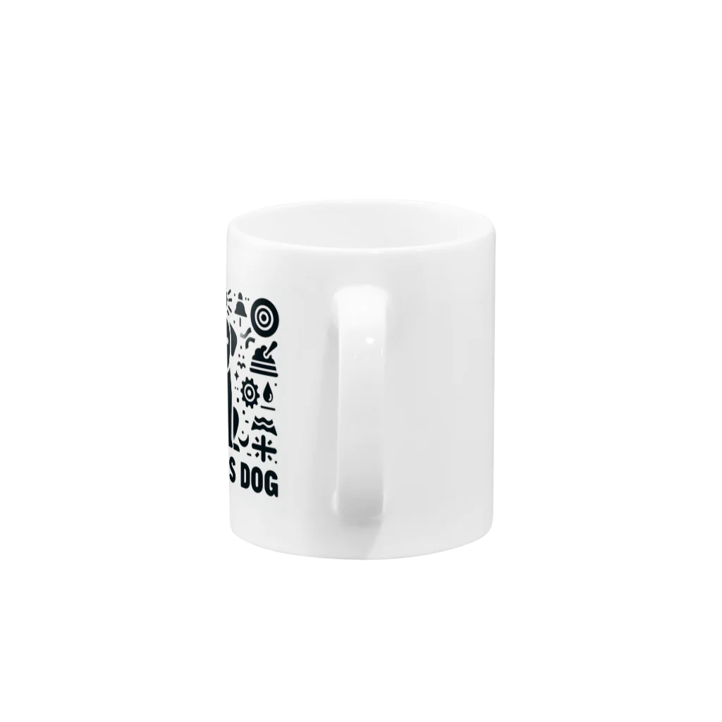 せるぽのよろずやのパブロフの犬 Mug :handle