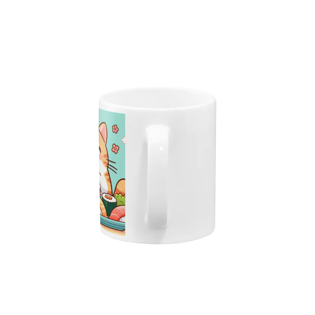 zuuu-の☆す☆し☆ね☆こ☆ Mug :handle