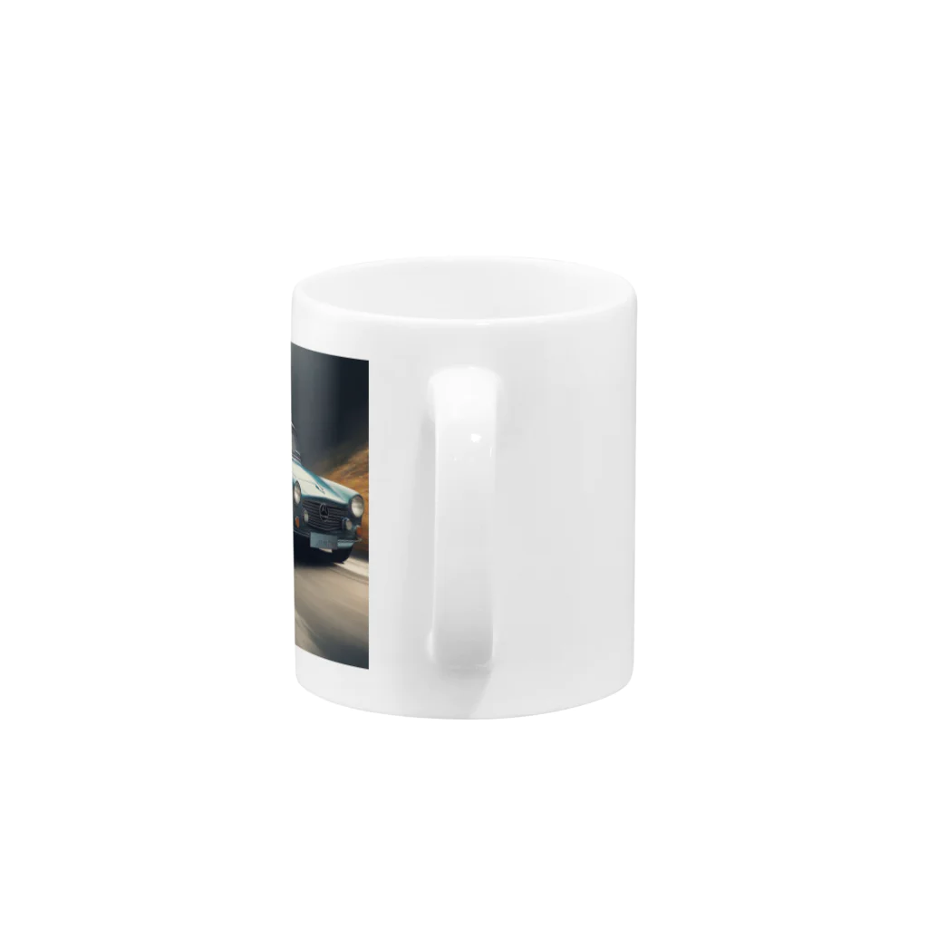 CAR-LABOのヨーロッパ製の車 Mug :handle