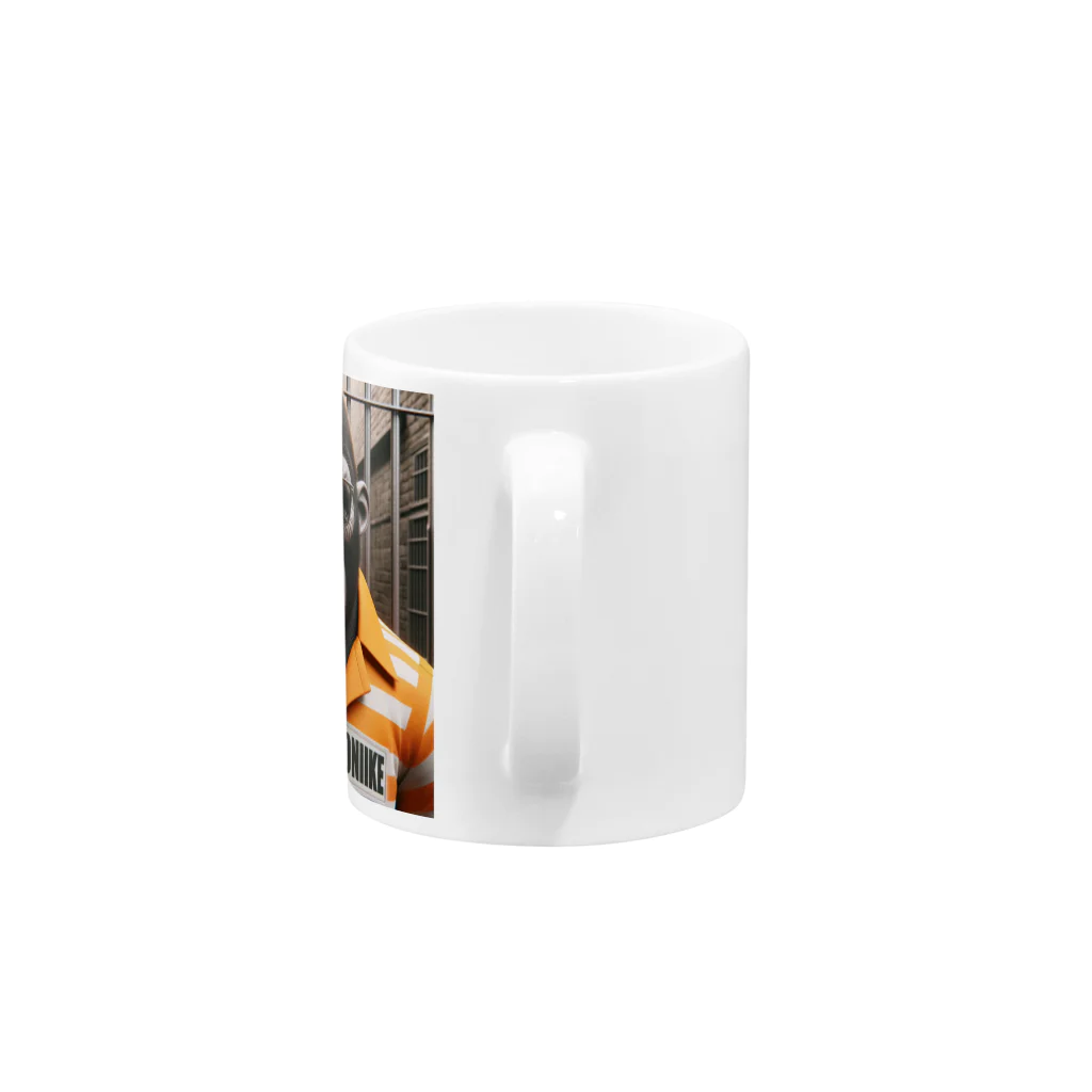 Visualbum5のゴリラのコルレオーネ Mug :handle