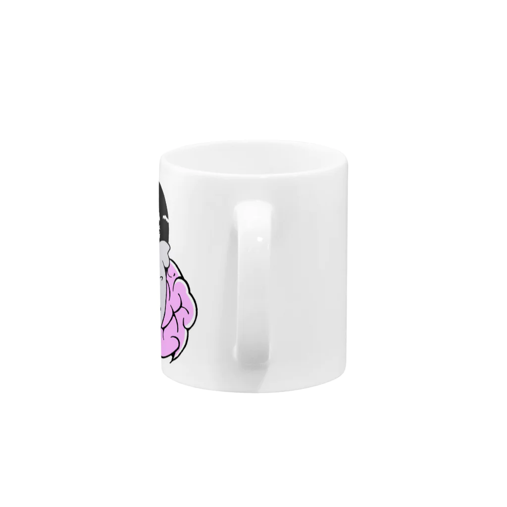 人間の🧠 Mug :handle