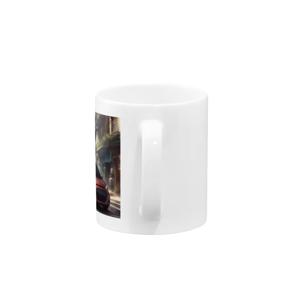 CAR-LABOのシティカー Mug :handle