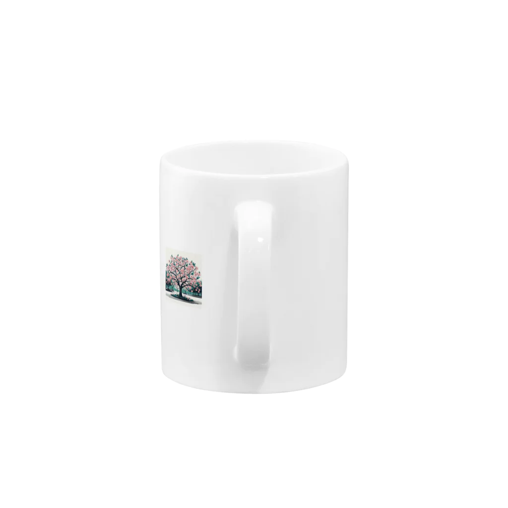 TTT8180の桜 Mug :handle