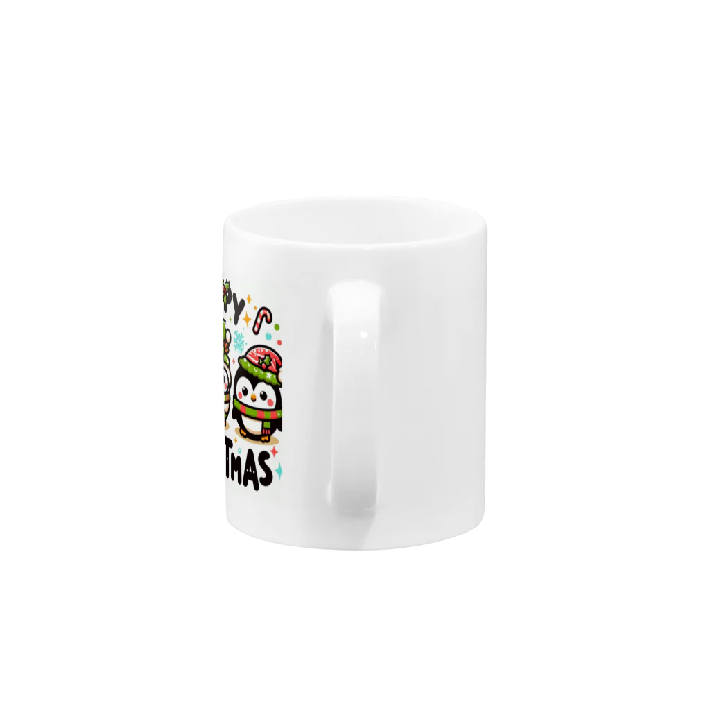 k.a.u.j.7のクリスマスをお祝いする、楽しい仲間たちの集まり！✨ Mug :handle