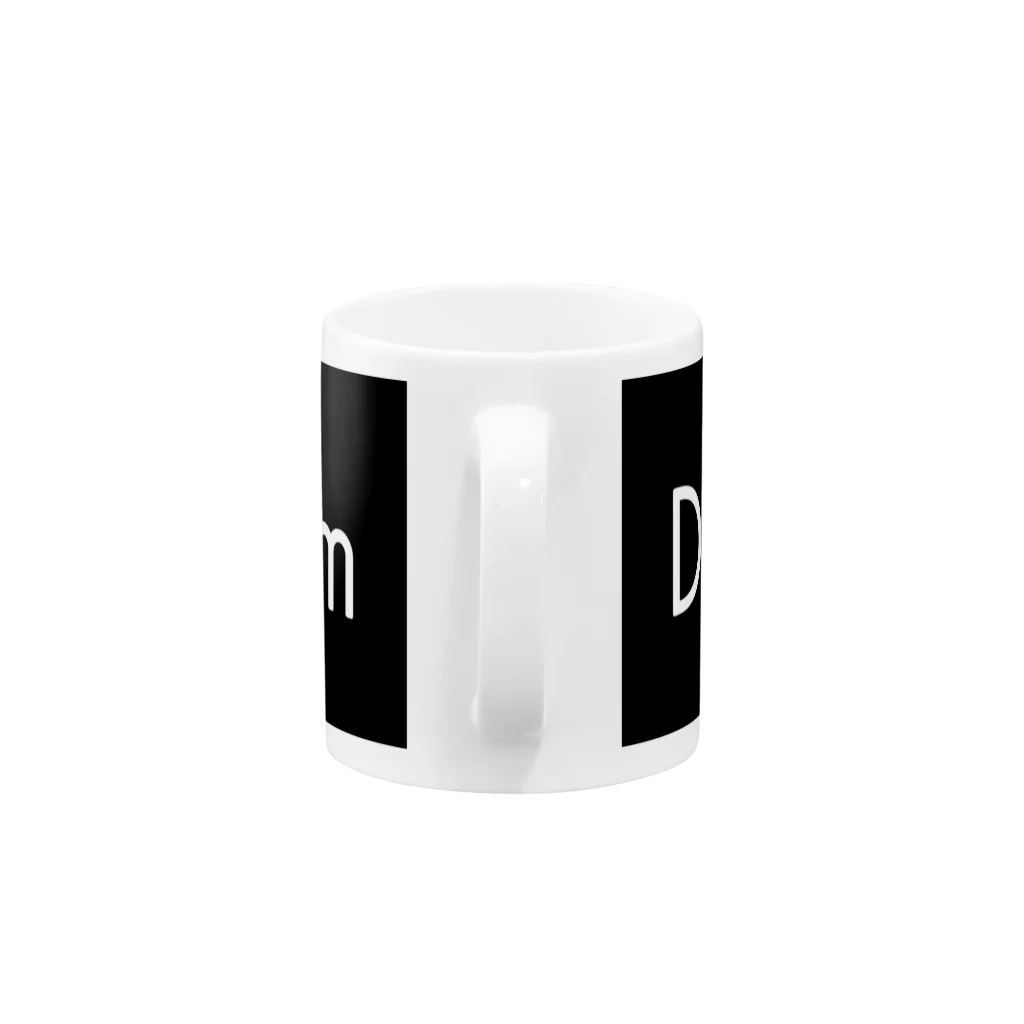 DongriTeam STOREのDongriTeamロゴマグカップ Mug :handle
