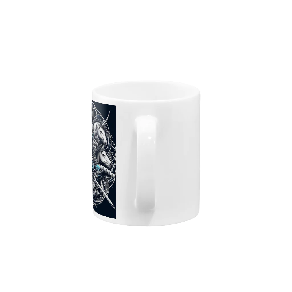 bycatの侍大将とshinobi達 Mug :handle