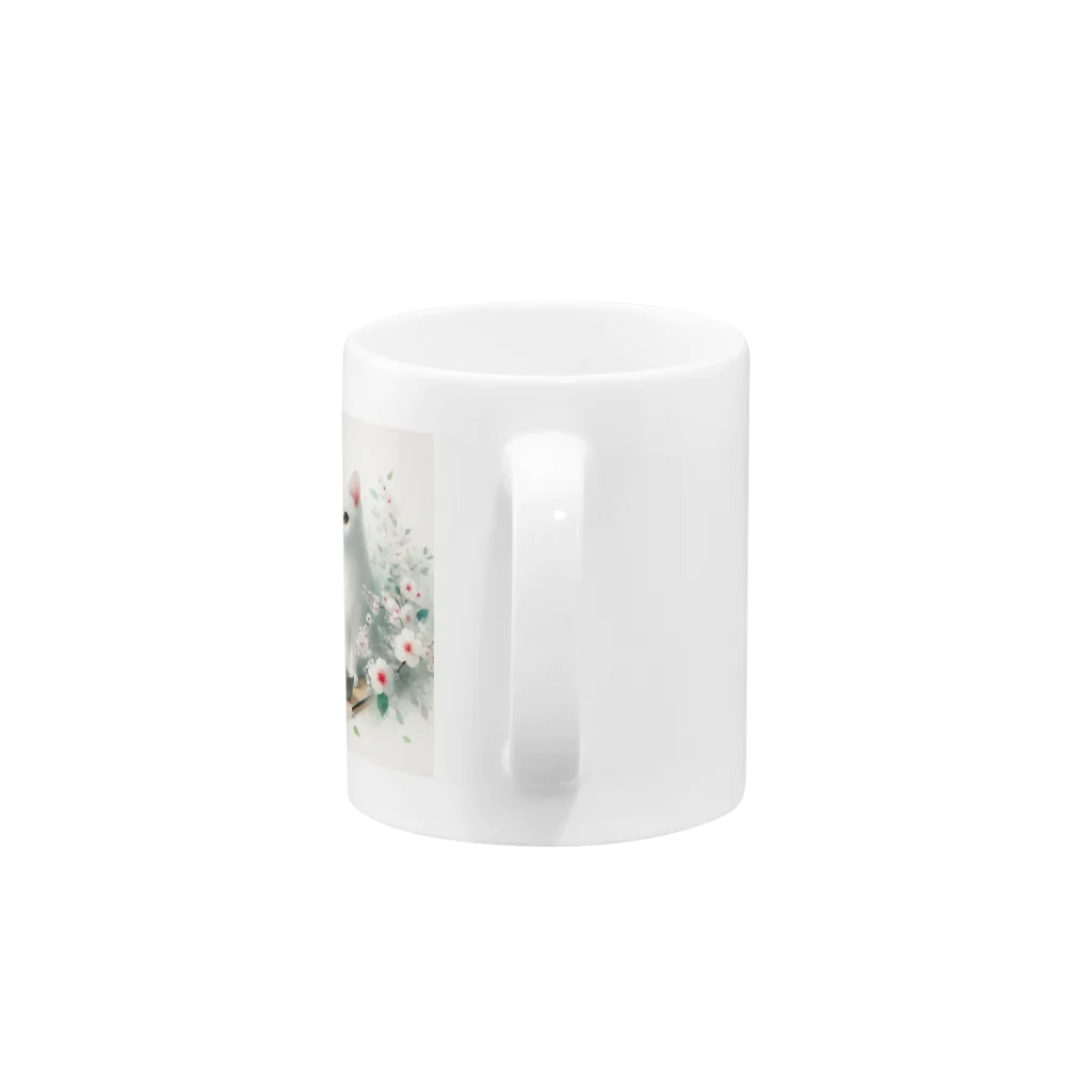 Patroの東京と猫 Mug :handle