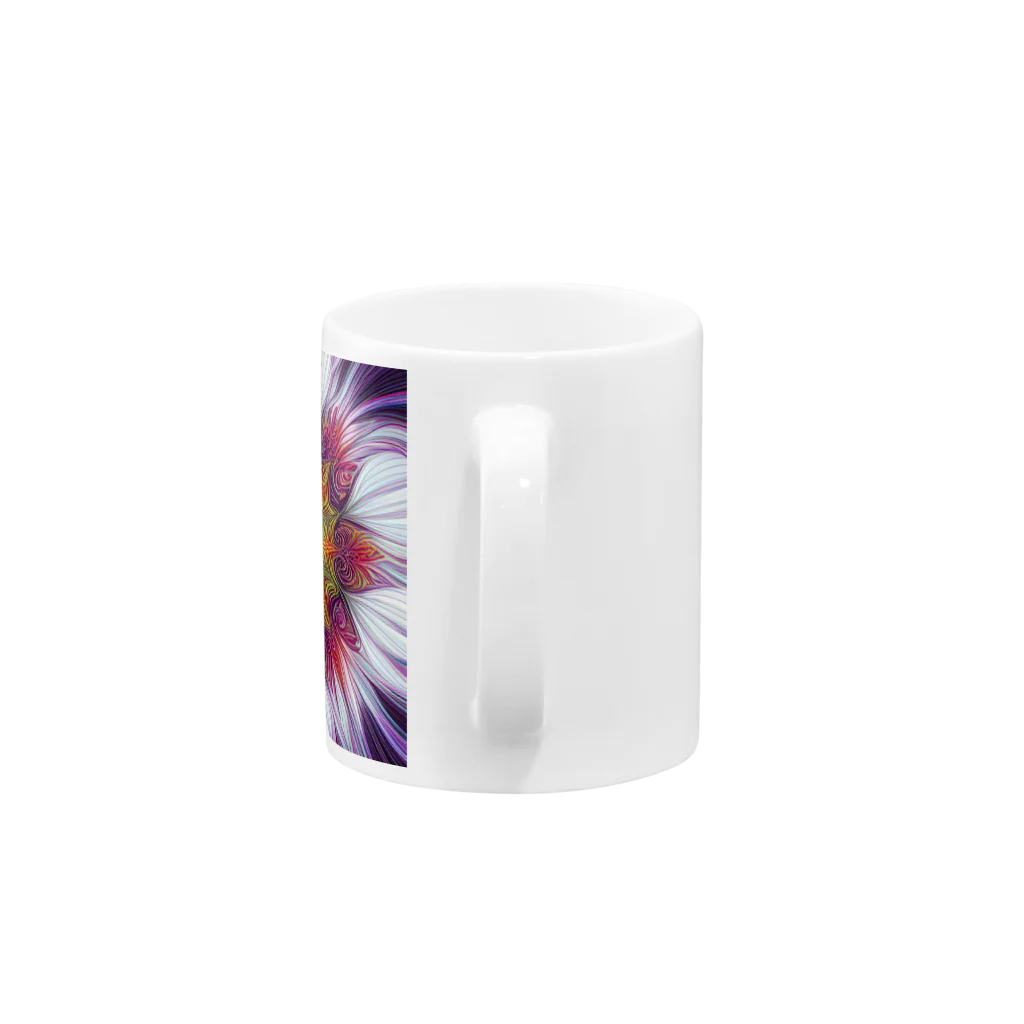 yukurujoのカラフル１０ Mug :handle