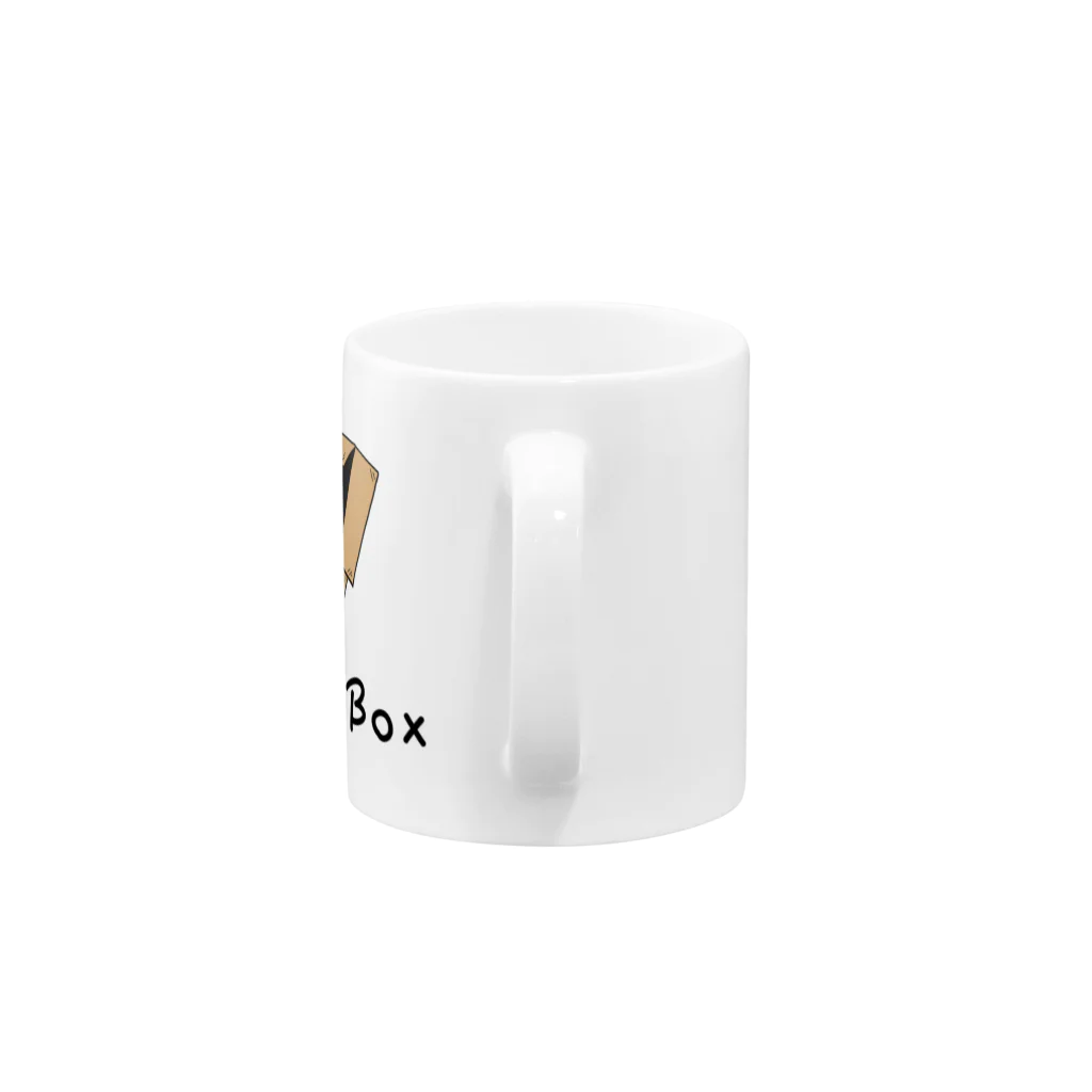 Our.s SUZURI店の箱の中身はなんでしょう？ Mug :handle