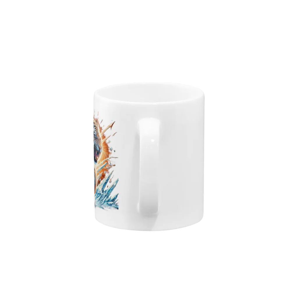 FUMYのICEフロスト・タイガー Mug :handle